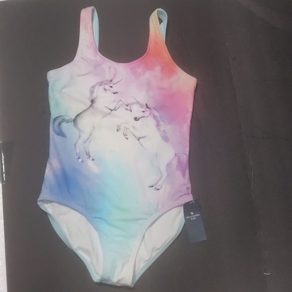 Abercrombie kids one pieceswimsuit size 11/12 - Picture 4 of 7